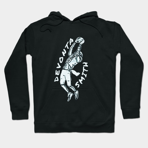 Devonta Smith Player Highlight Hoodie by AllTeesPhilly